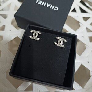 Chanel Double C Classic Earrings